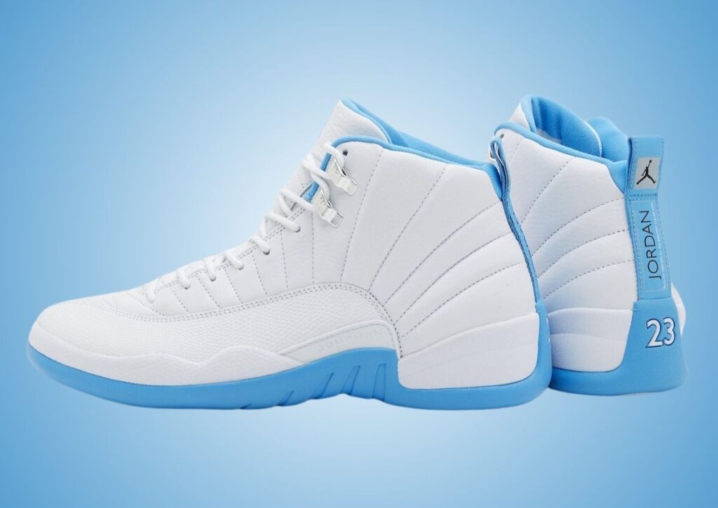 Air Jordan 12 Melo White University Blue 2025 CT8013-112