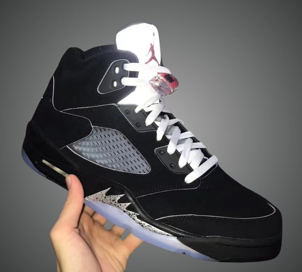 Air Jordan 5 Black Metallic Reimagined HF3975-001