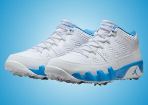 Air Jordan 9 Low Golf “University Blue” Releases August 2024