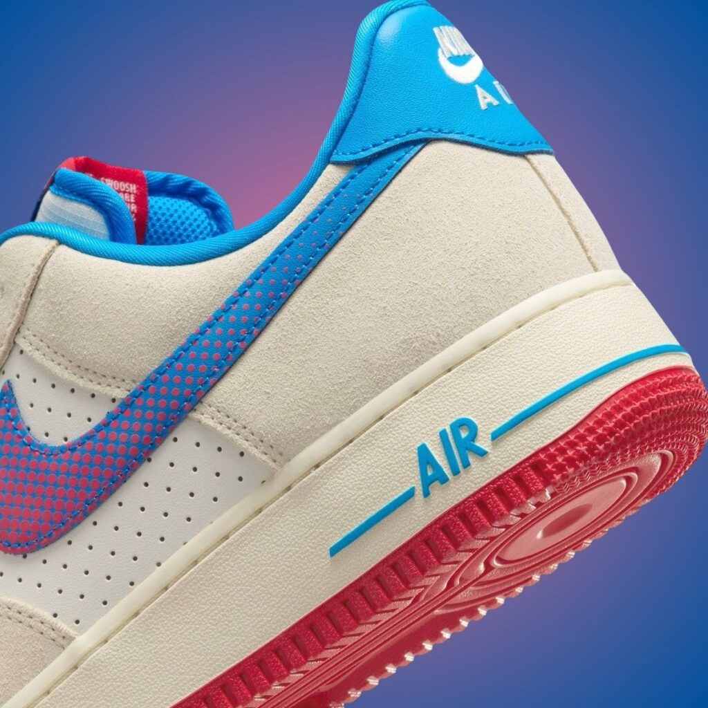 Nike Air Force 1 Low Nike Inc Coconut Milk Sail Photo Blue University Red HQ3618-113