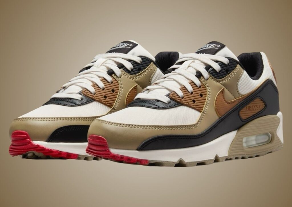 005 IetpShops Nike Air Max 90 Light British Tan Khaki DH8010 nike air jordan 1 retro high dark mocha