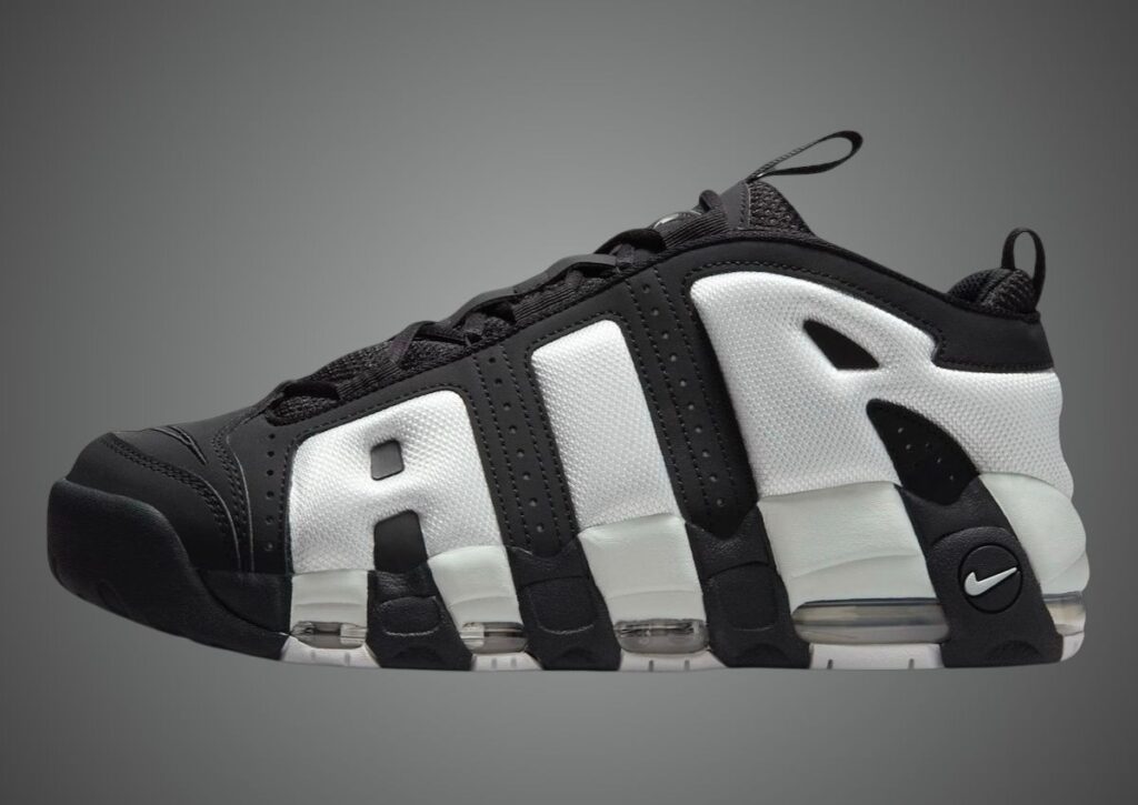 Nike Air More Uptempo Low Black Photon Dust FZ3055-001 Release Info