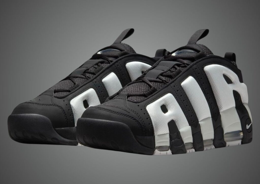 Nike Air More Uptempo Low Black Photon Dust FZ3055-001 Release Info