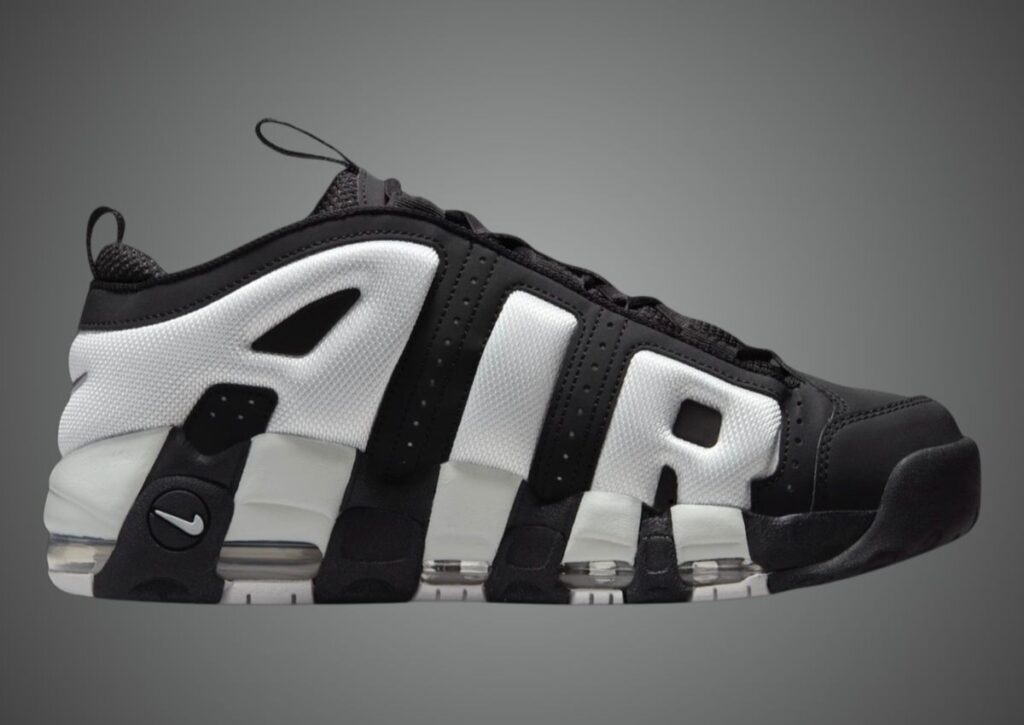 Nike Air More Uptempo Low Black Photon Dust FZ3055-001 Release Info