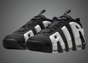 Nike Air More Uptempo Low “Black Photon Dust” Releases September 2024