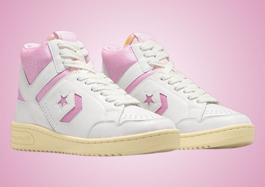 Shai Gilgeous-Alexander Converse Weapon Leather White Pink A13355C