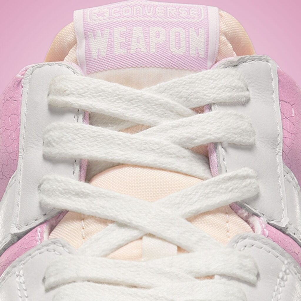 Shai Gilgeous-Alexander Converse Weapon Leather White Pink A13355C