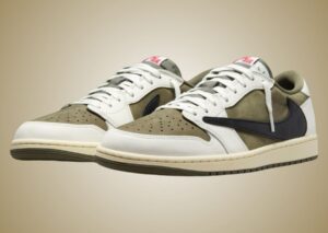 Travis Scott x Air Jordan 1 Low OG “Medium Olive” Releases September 2024