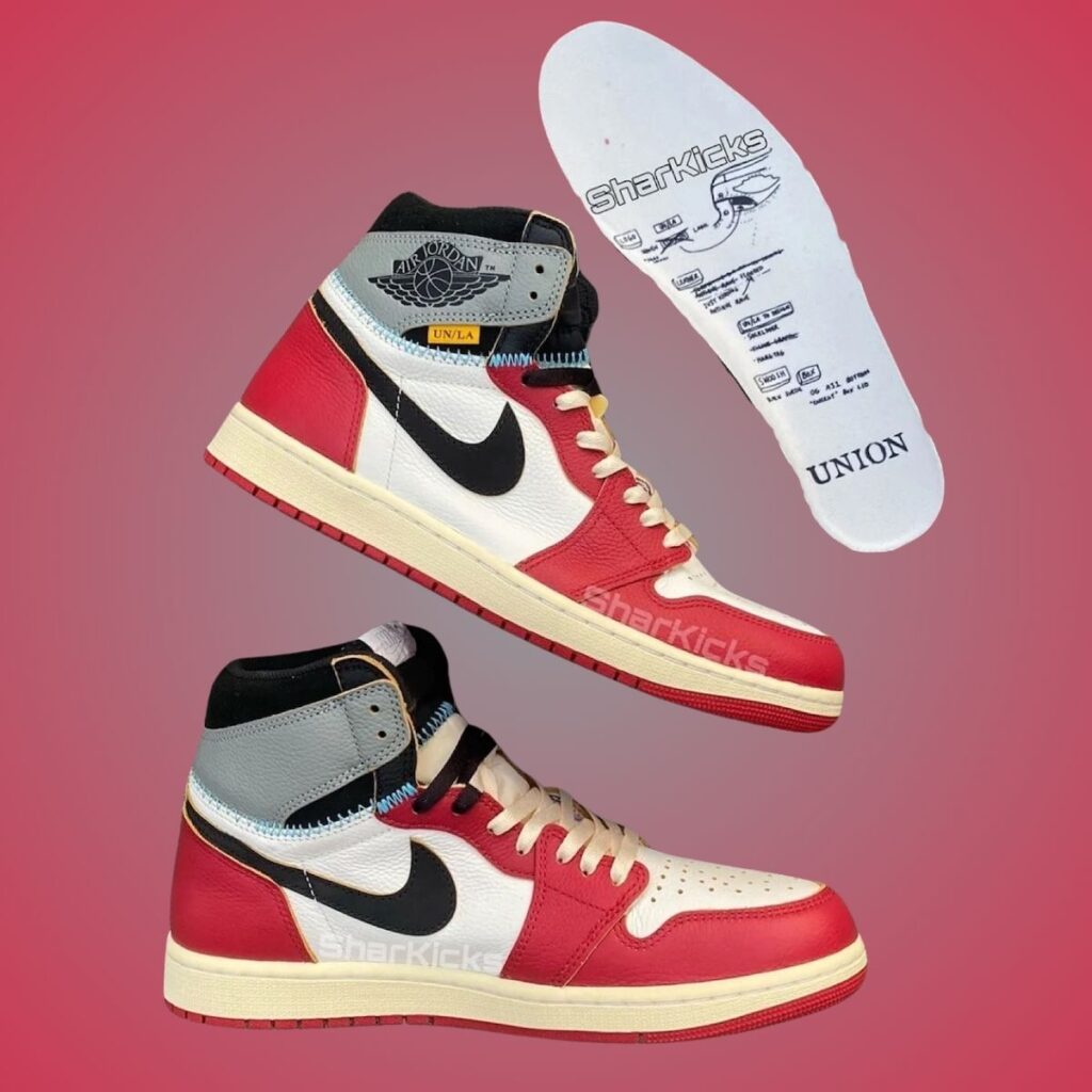 Union LA Air Jordan 1 High OG Chicago Shadow HV8563-600