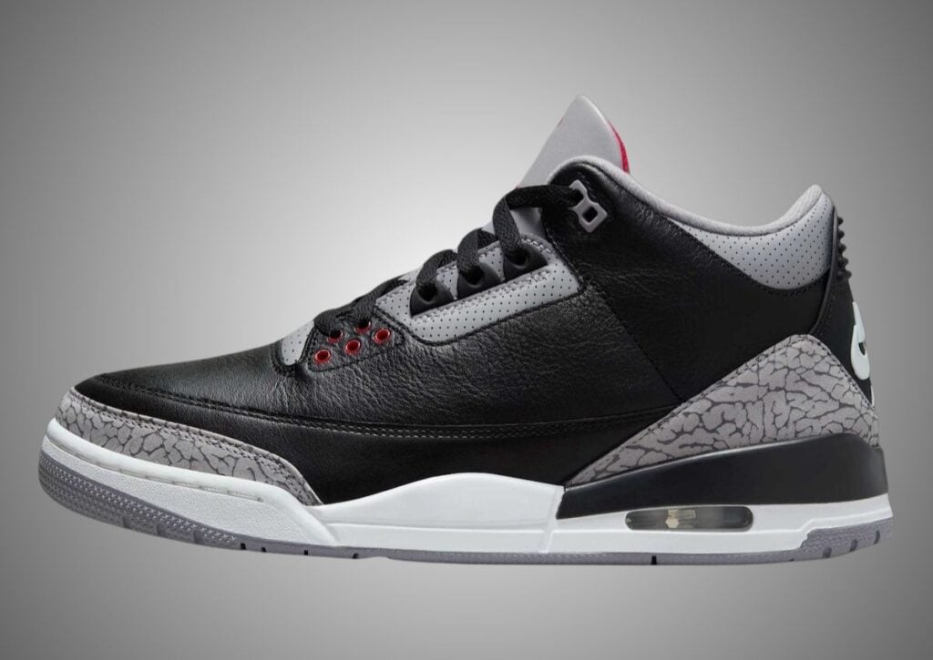 Air Jordan 3 OG Black Cement 2024 DN3707-010 Release Info