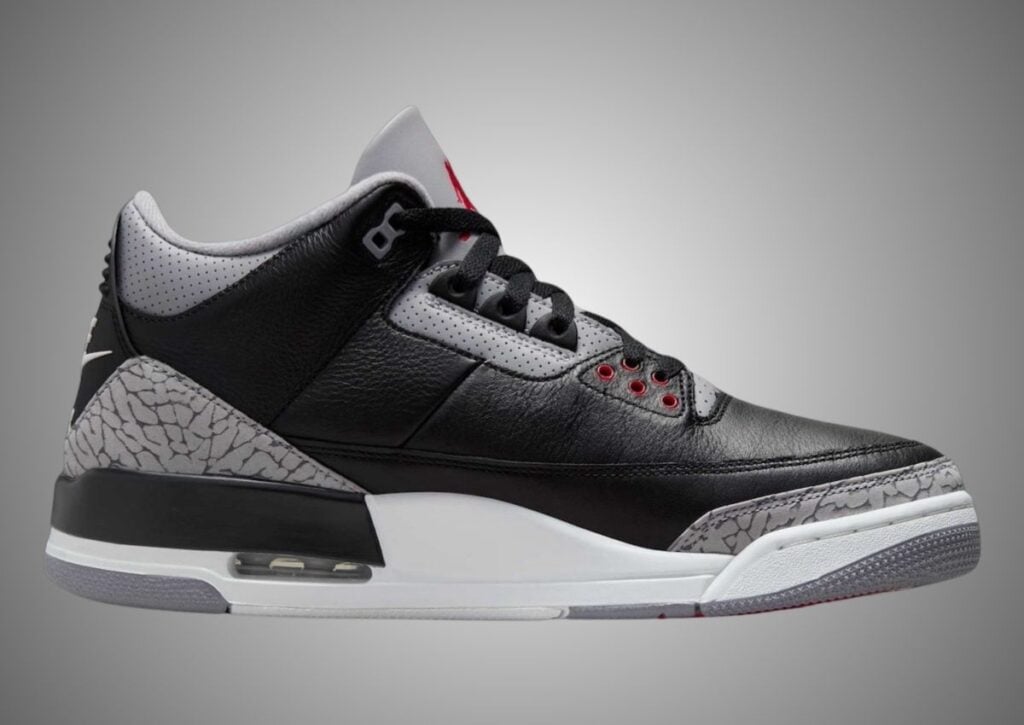 Air Jordan 3 OG Black Cement 2024 DN3707-010 Release Info