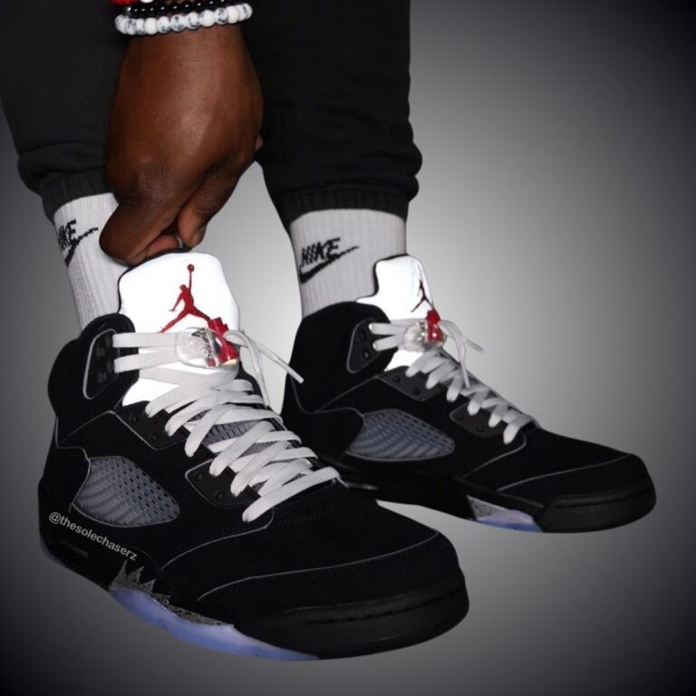 Air Jordan 5 Black Metallic Reimagined 2025 HF3975001 SneakerFiles