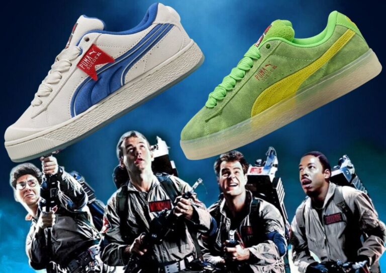 Ghostbusters PUMA Suede XL Stay Puft Slimer 2024