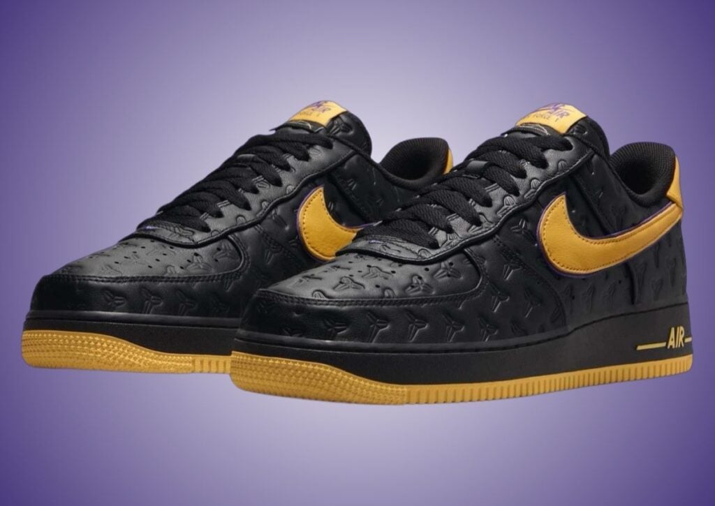 Air force 1 low black yellow online