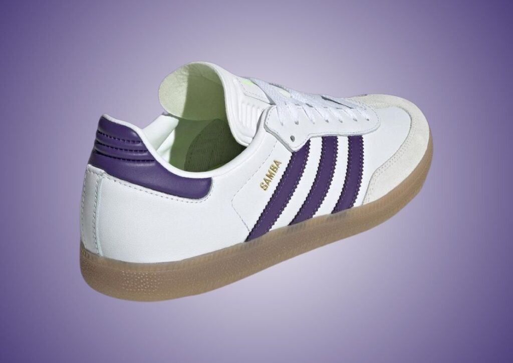 Messi adidas Samba White Purple IH8161