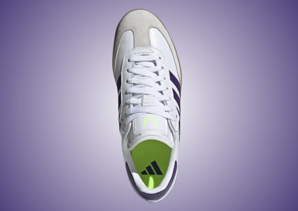 Messi adidas Samba White Purple IH8161