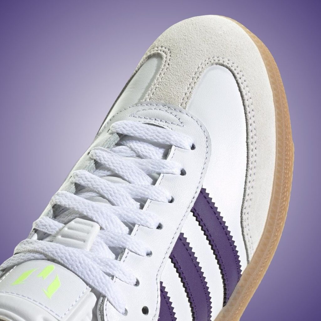 Messi adidas Samba White Purple IH8161