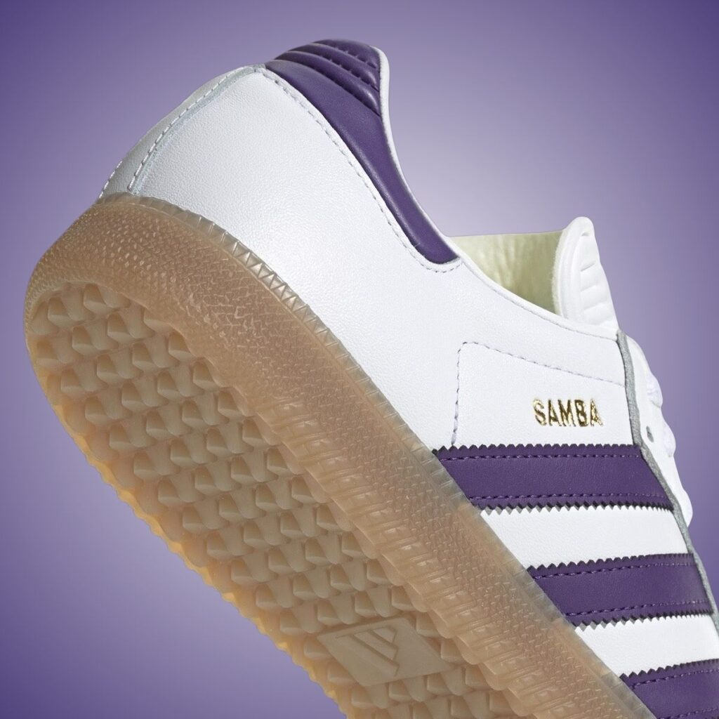 Messi adidas Samba White Purple IH8161