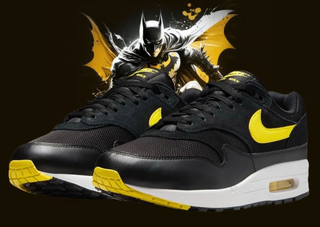 Nike air max 1 yellow/black-cool grey best sale