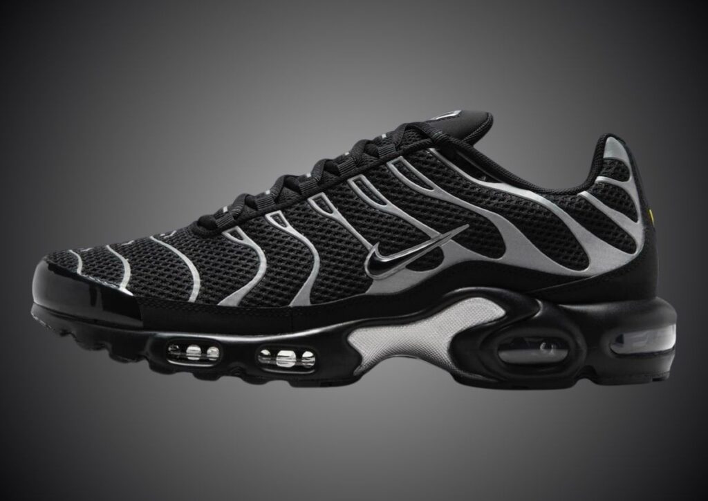 Nike Air Max Plus Black Reflective Metallic Silver HQ3029-001