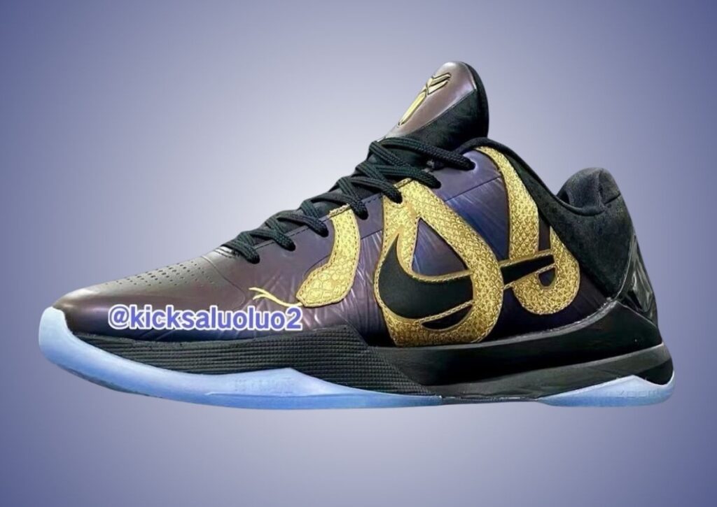 Kobe 5 black and yellow best sale