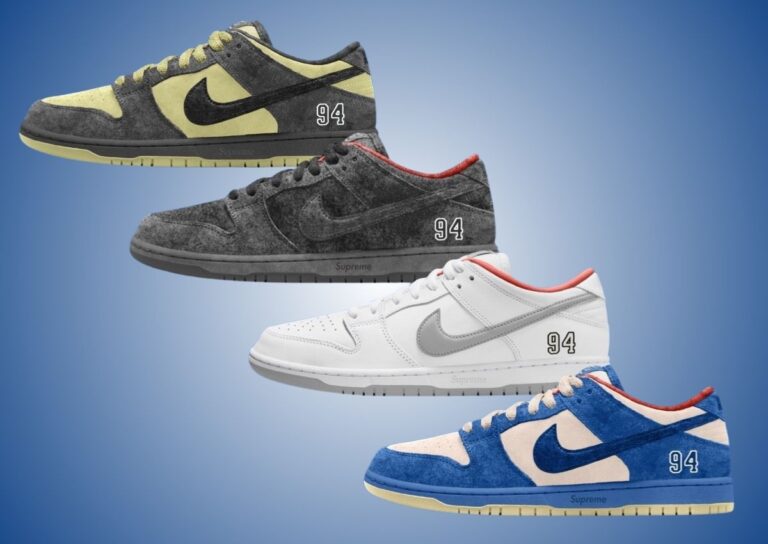 Supreme Nike SB Dunk Low 2025 Colorways