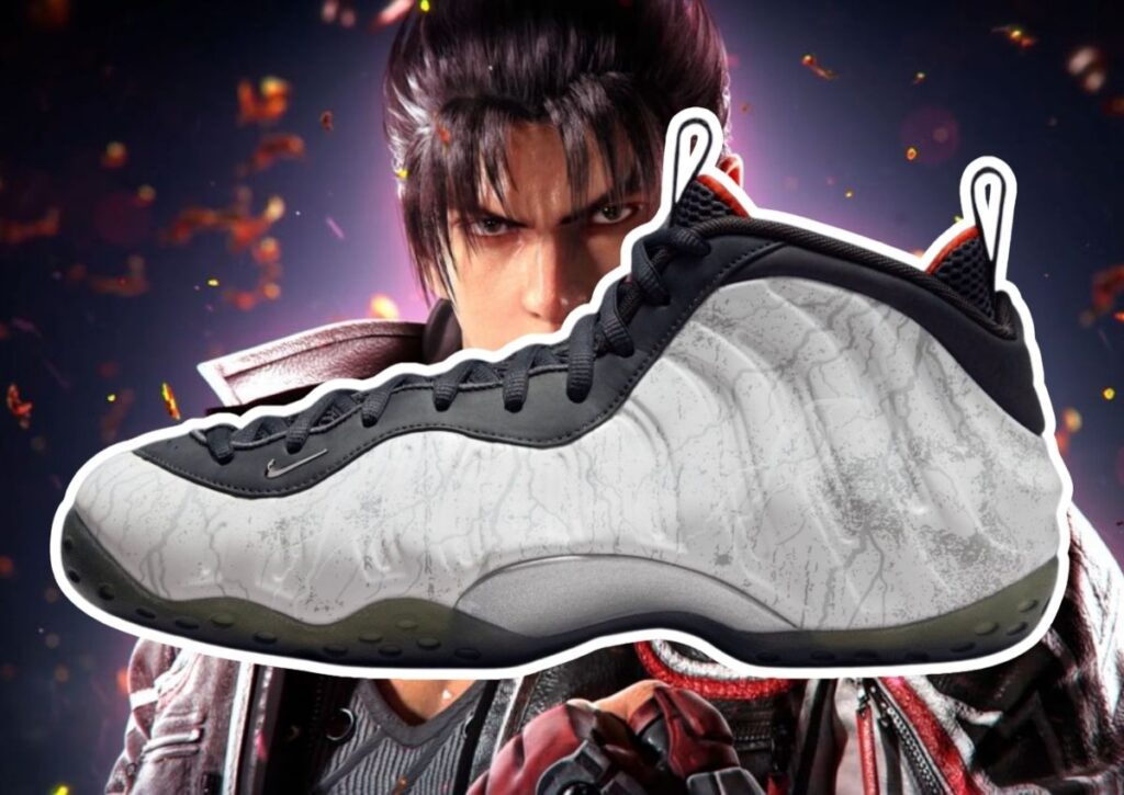 TEKKEN 8 x Nike Air Foamposite One Jin Kazama HF6367 001 SneakerFiles