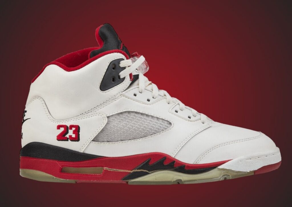 Jordans 5 fire red online