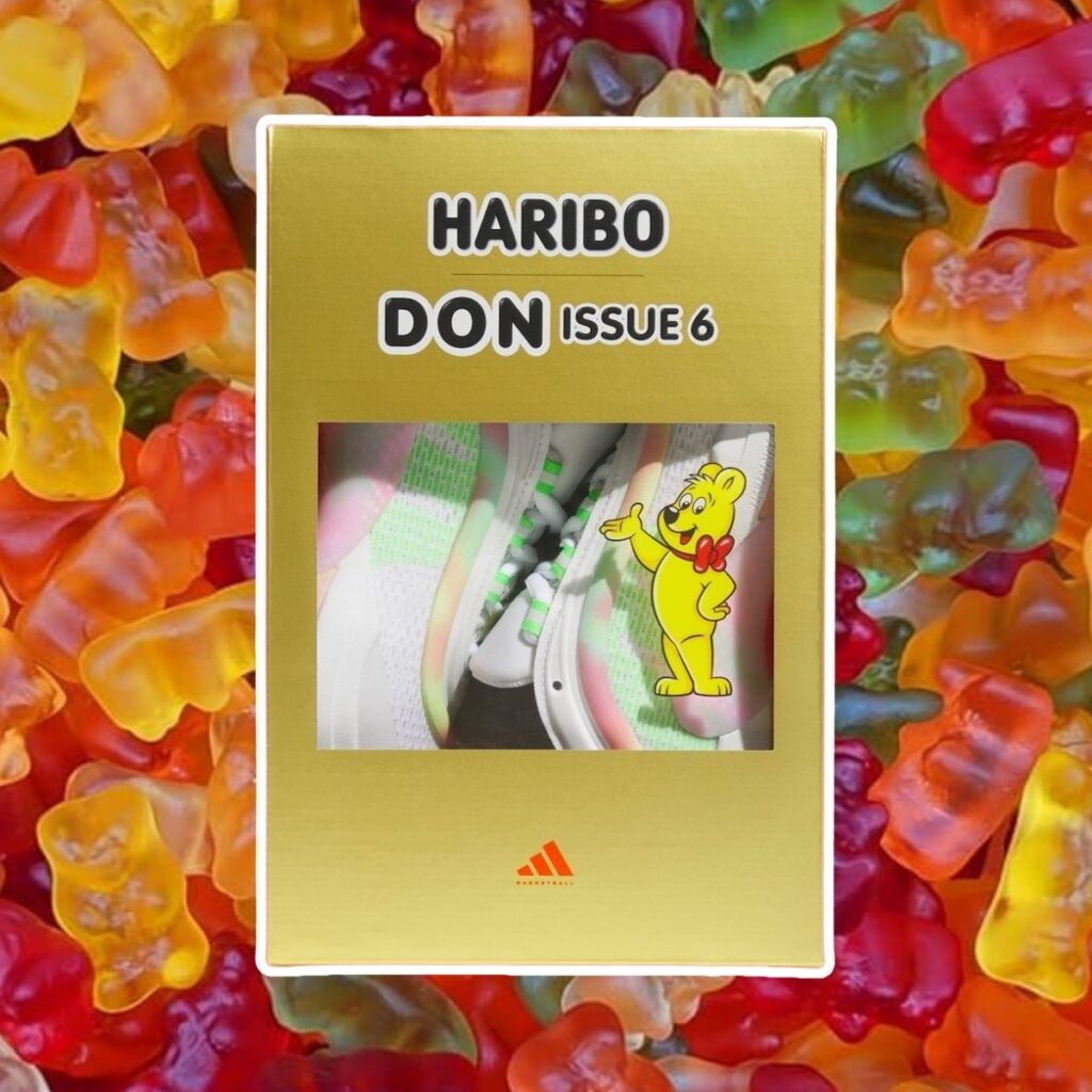 Haribo adidas DON Issue 6 White JP5391