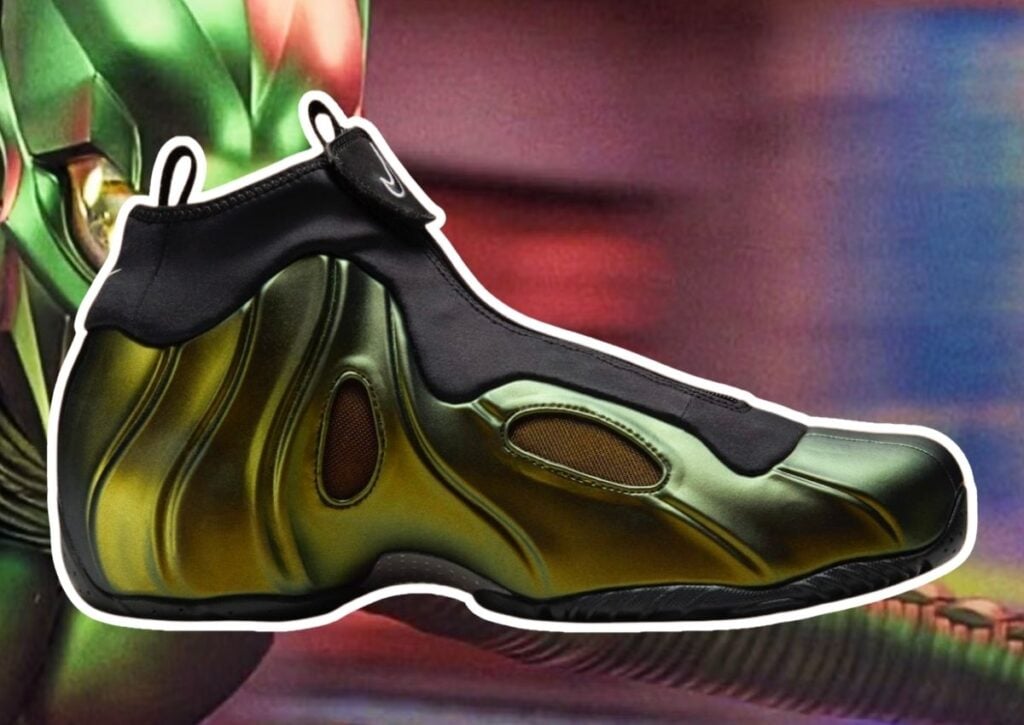 Nike Air Flightposite One Metallic Gold Green Goblin 2024 FV5582-700