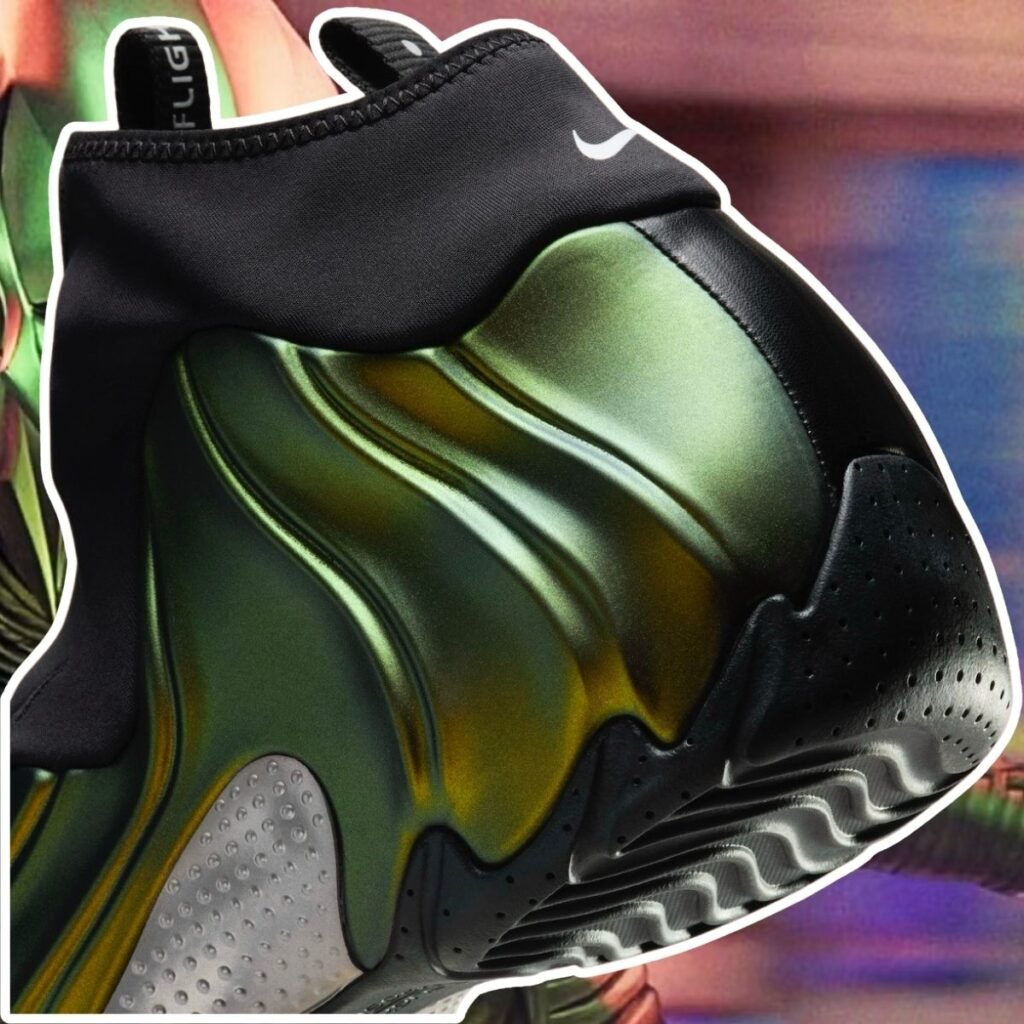 Nike Air Flightposite One Metallic Gold Green Goblin 2024 FV5582-700