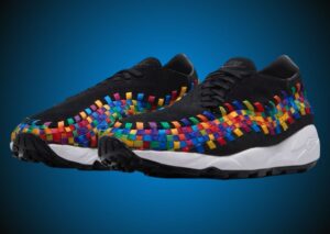 Nike Air Footscape Woven “Black Rainbow” Releases October 2024