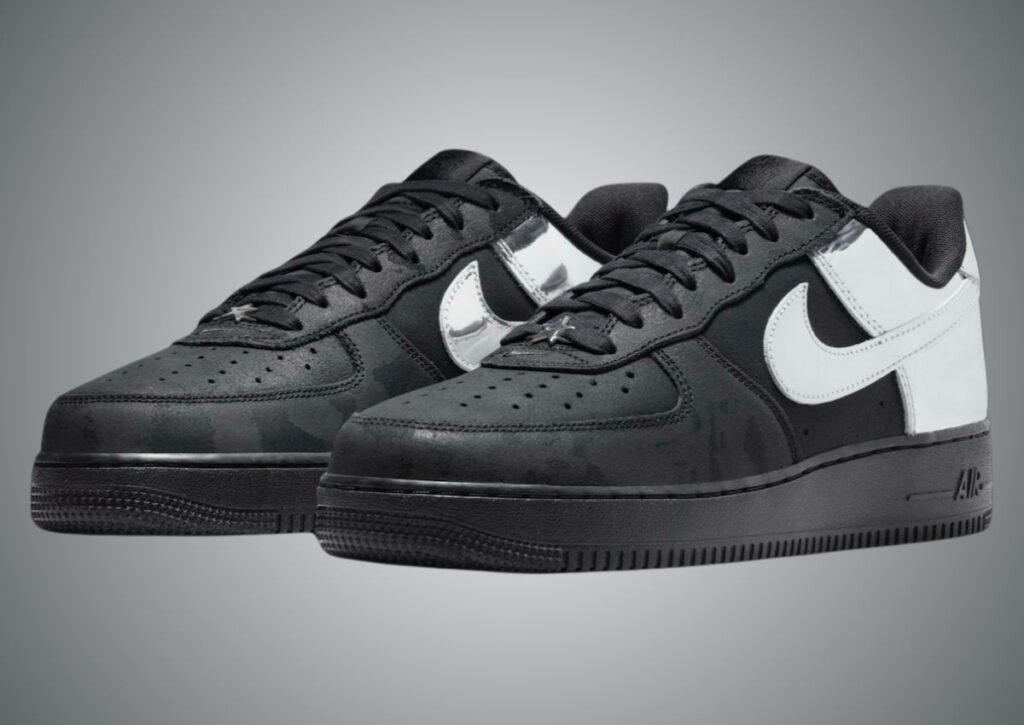 Nike Air Force 1 Low All-Star Black Metallic Silver HF2885-001