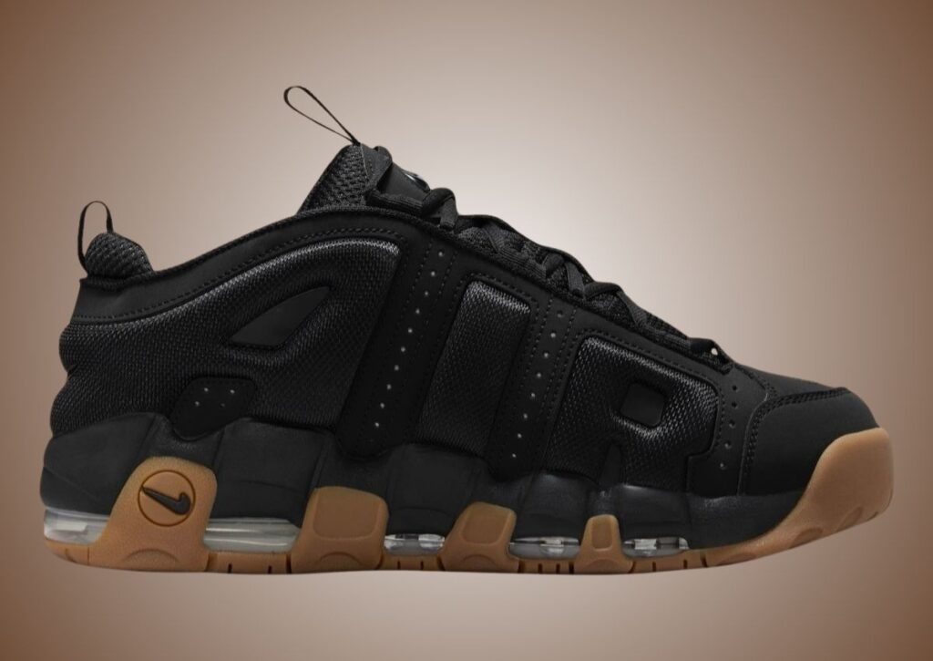 Nike Air More Uptempo Low Black Gum FZ3055-003