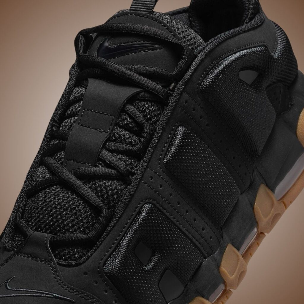 Nike Air More Uptempo Low Black Gum FZ3055-003