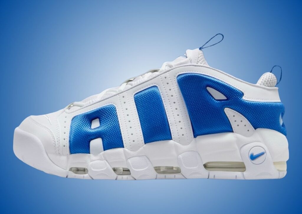 Nike Air More Uptempo Low White Hyper Royal FZ3055-101