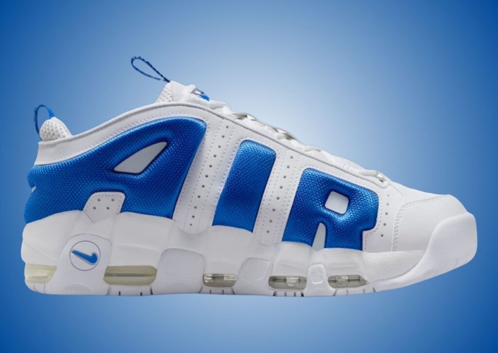 Nike Air More Uptempo Low White Hyper Royal FZ3055-101