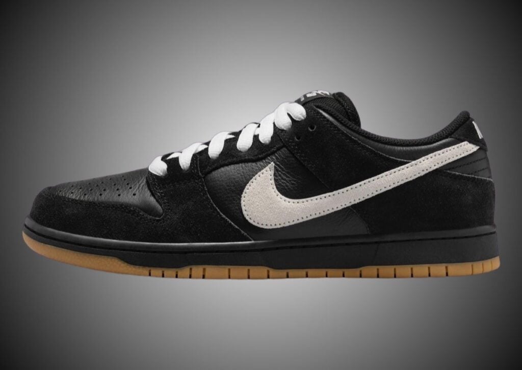 Nike SB Dunk Low Black White Gum HF3704-003