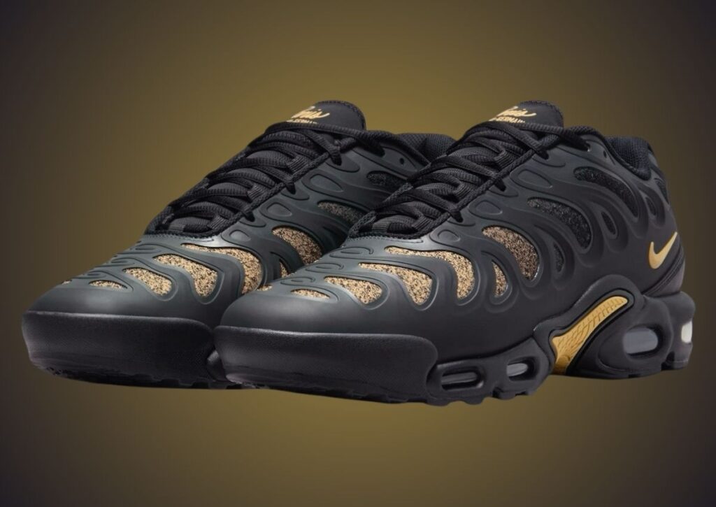 PSG Nike Air Max Plus Drift Anthracite Wheat Gold FZ4748-001