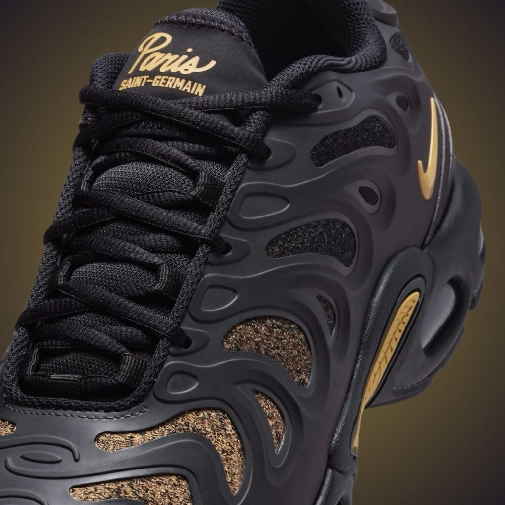 PSG Nike Air Max Plus Drift Anthracite Wheat Gold FZ4748-001