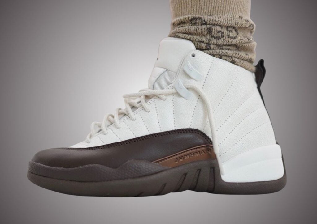 SoleFly Air Jordan 12 Cafecito FZ5026-100 On-Feet