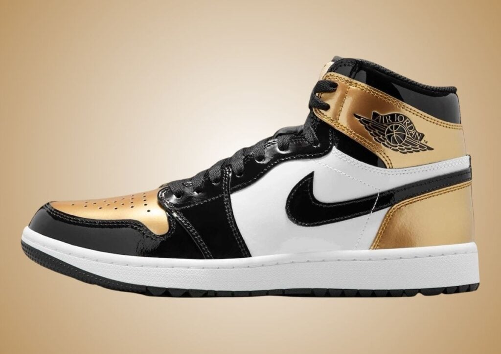 Air Jordan 1 High Golf Gold Toe DQ0660-002