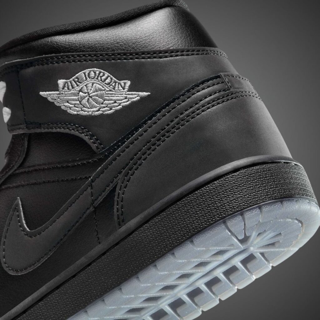 Air Jordan 1 Mid Black Metallic Reimagined HV5177-010