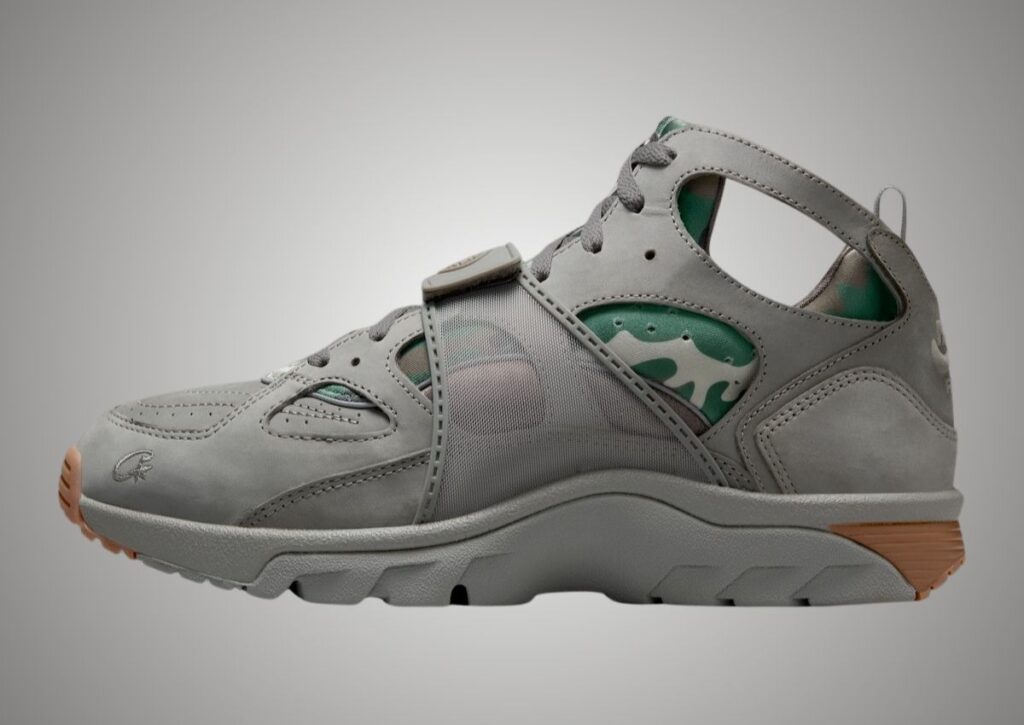 Corteiz Nike Air Trainer Huarache Gully Grey FQ8793-001