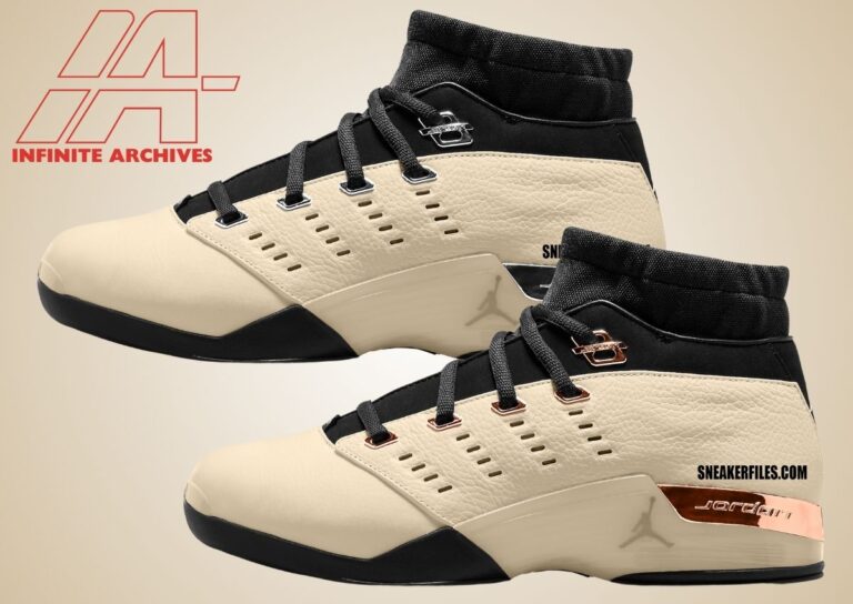 INFINITE ARCHIVES Air Jordan 17 Low 2025 Colorways