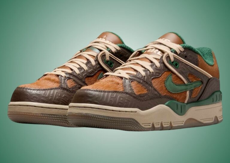 Nigo Nike Air Force 3 Low Baroque Brown HQ0260-201 Release Info