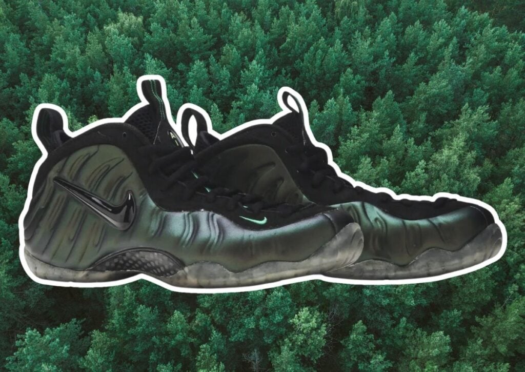 nike air foamposite pro pine green 2025 1 1024x725