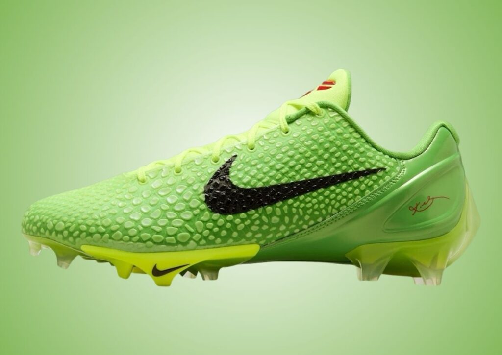 Nike Vapor Edge Kobe 6 Grinch Cleats FQ7645-300