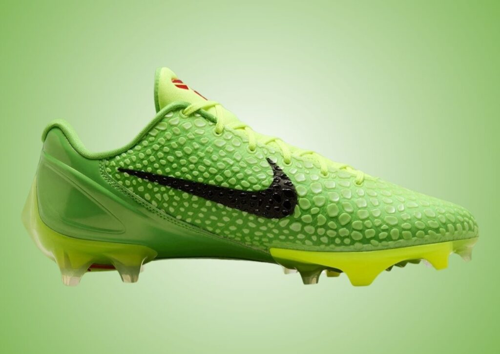 Nike Vapor Edge Kobe 6 Grinch Cleats FQ7645-300