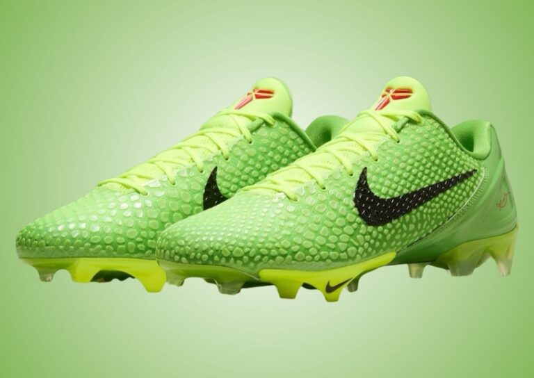 Nike Vapor Edge Kobe 6 Grinch Cleats FQ7645-300